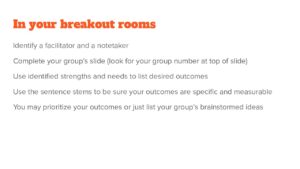 Breakout Room Information