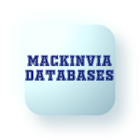 blue button that says, "MackinVia Databases"